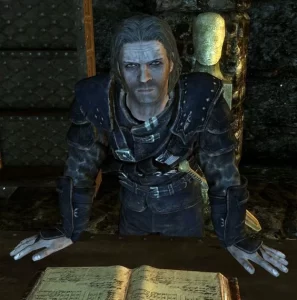 Skyrim Mercer Frey Thieves Guild Guildmaster Voiced by Stephen Russell