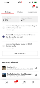 Yelp Reviews Views Are Tiny