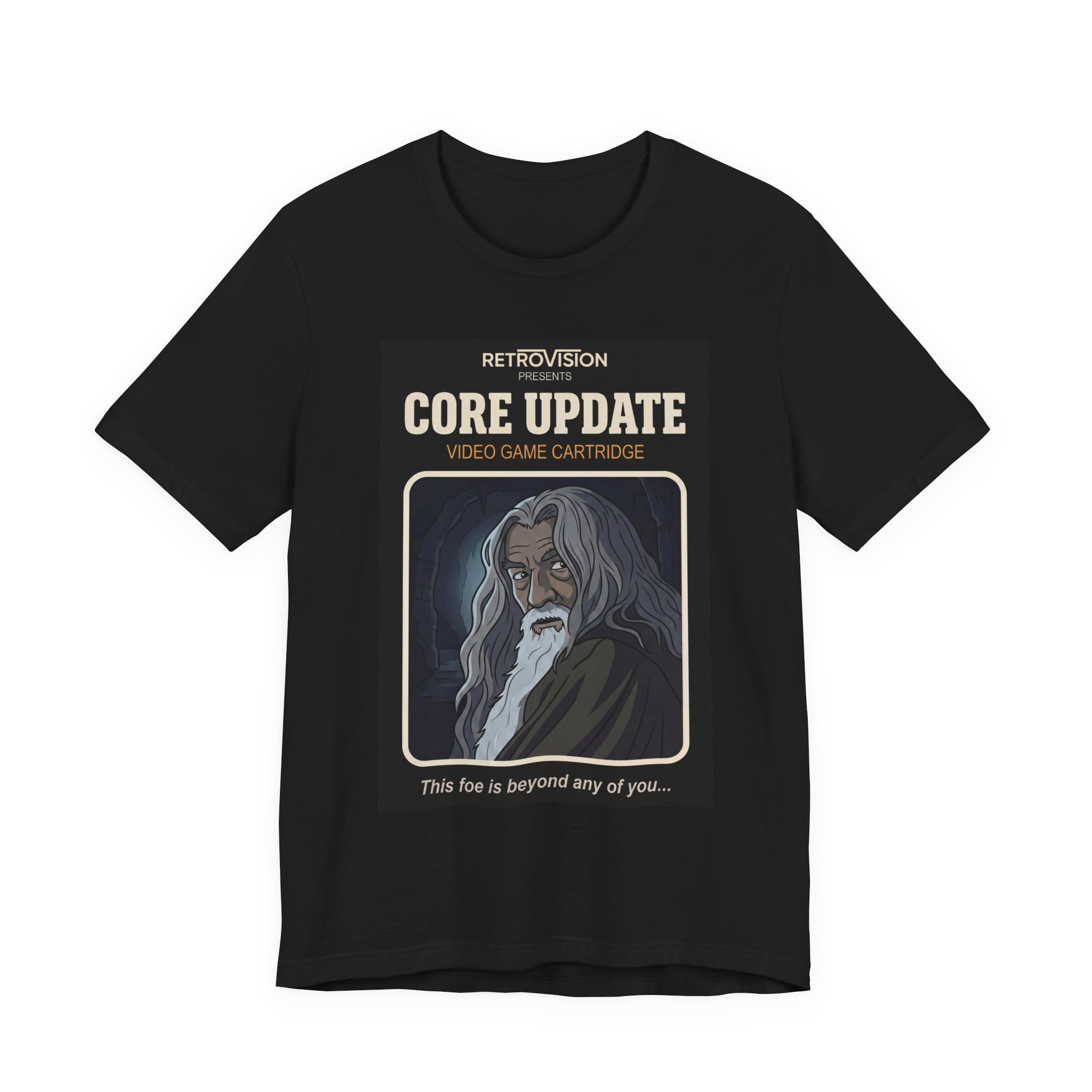 Core Update Retro T-Shirt: Gandalf Balrog SEO Tee