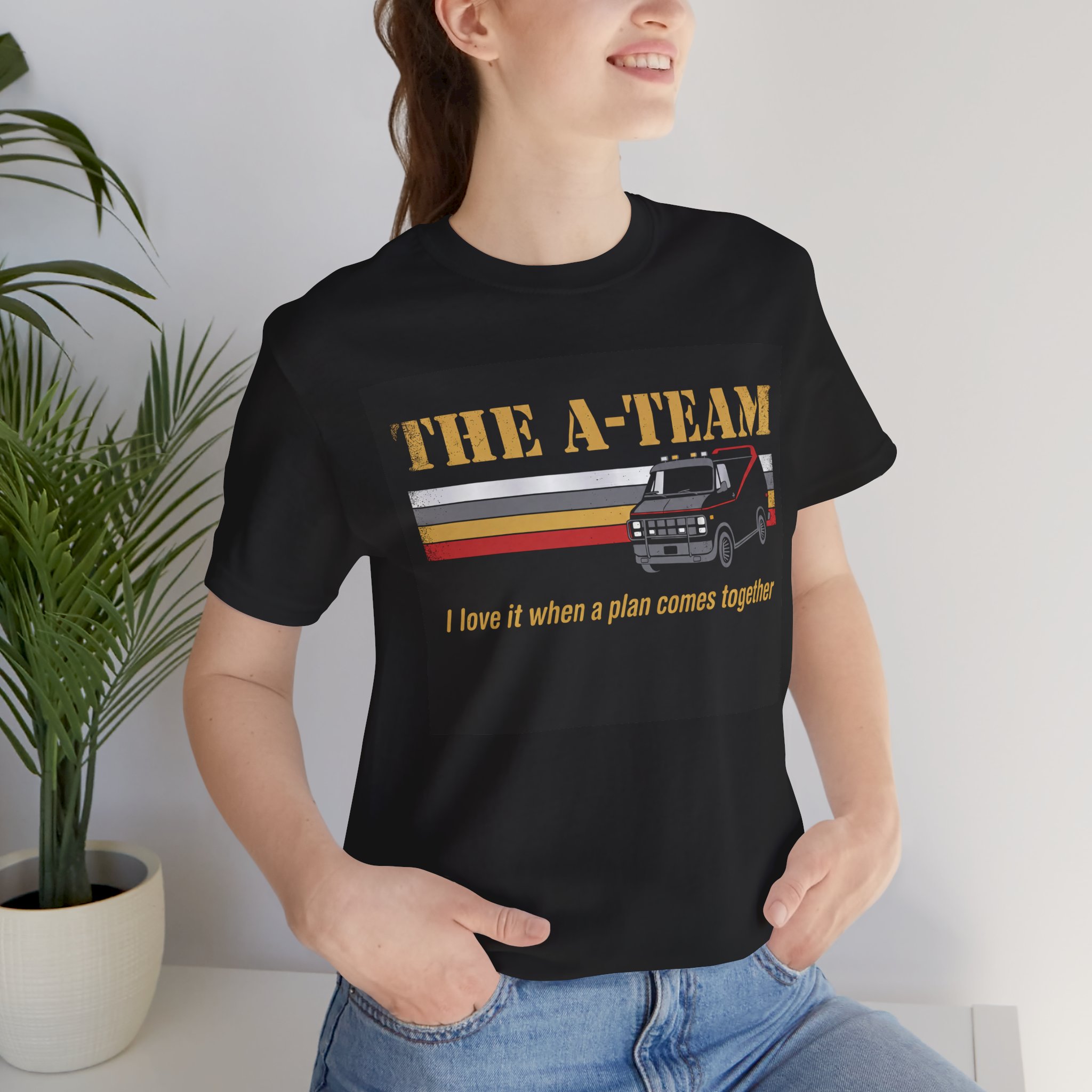 A-Team Retro T-Shirt: Retro Graphic Van Tee for 80s TV Fans - Image 3