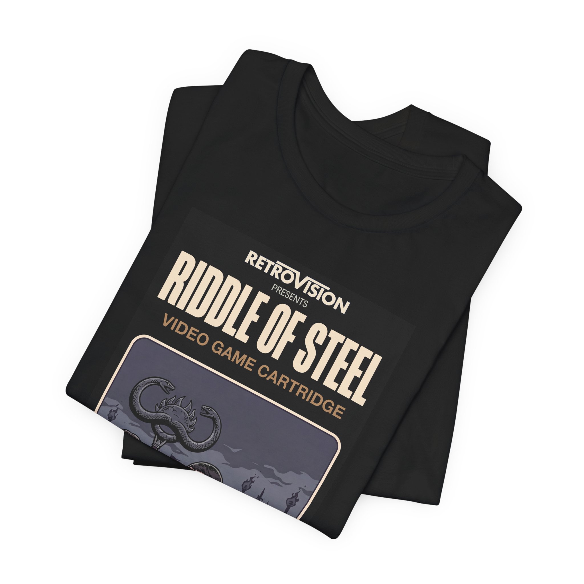 Riddle of Steel Retro T-Shirt: Conan the Barbarian Fantasy Tee - Image 2