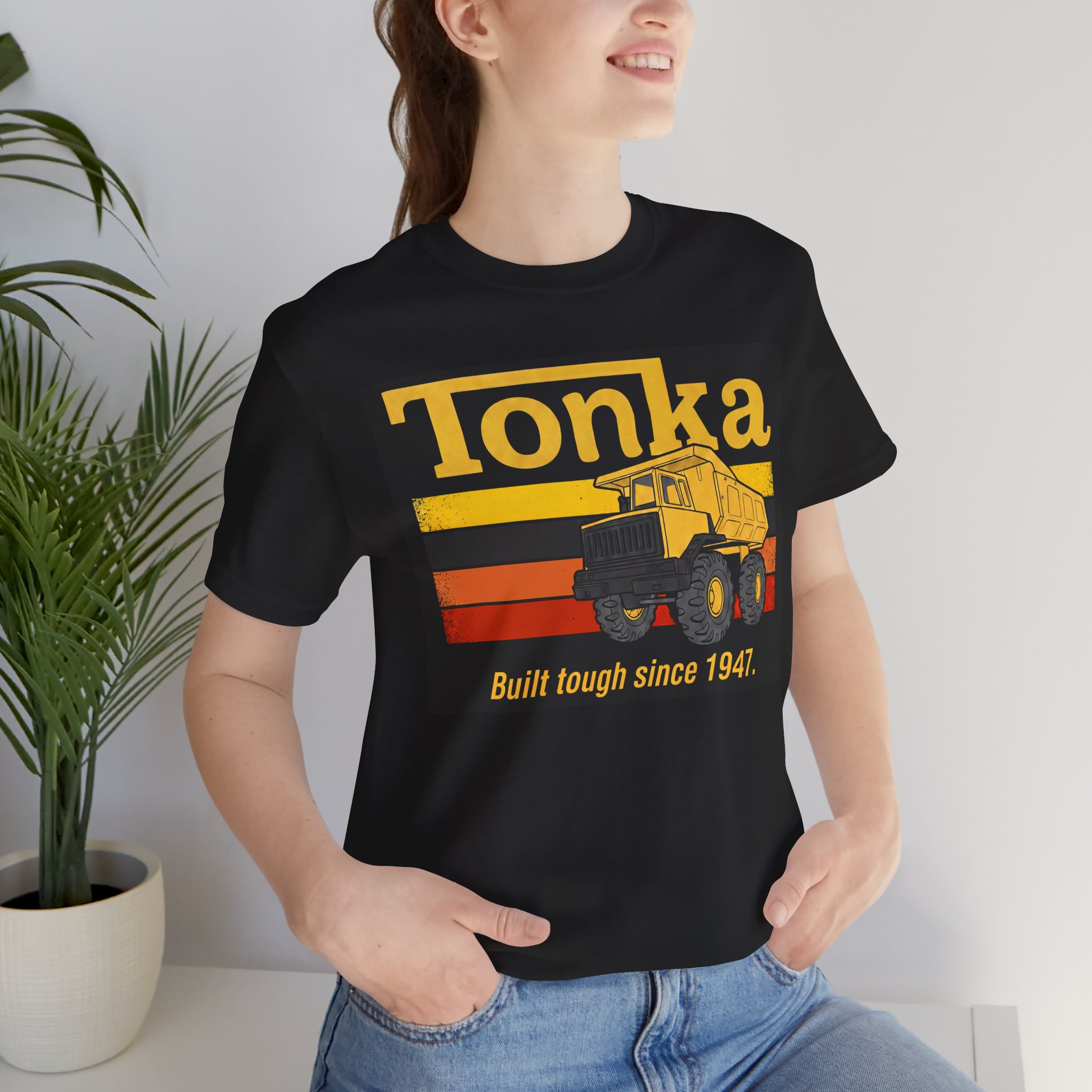 Tonka Retro T-Shirt: Built Tough Since 1947 Nostalgia Tee - Image 3
