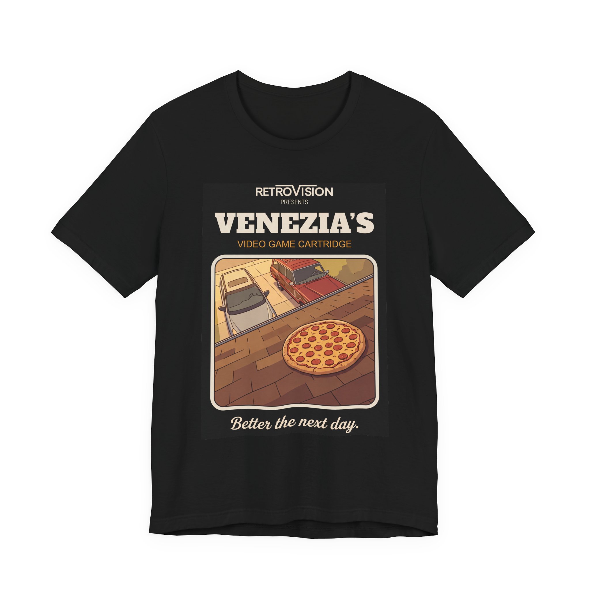 Venezia's Retro T-Shirt: Breaking Bad Heisenberg Pizza Tee