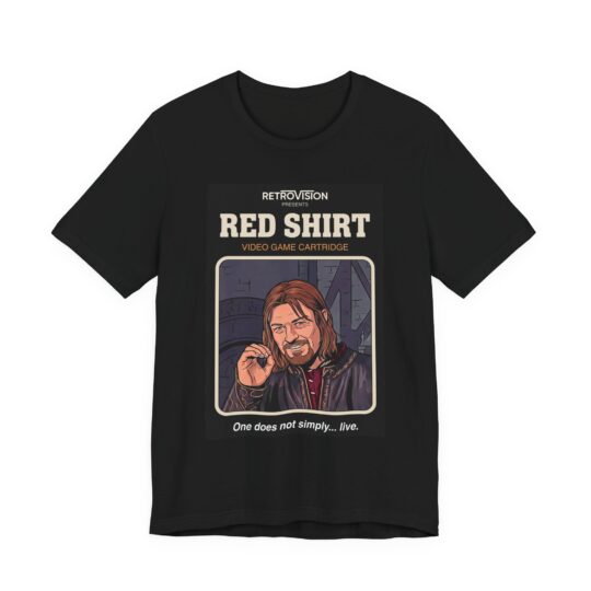 Red Shirt Retro T-Shirt: Boromir One Does Not Simply Tee