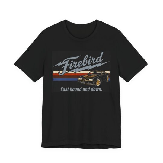 Firebird Retro T-Shirt: 1977 Pontiac Trans Am Tee Inspired by Smokey and the Bandit