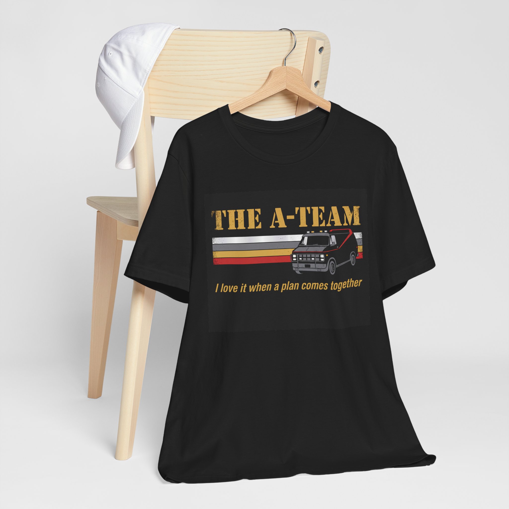A-Team Retro T-Shirt: Retro Graphic Van Tee for 80s TV Fans - Image 5