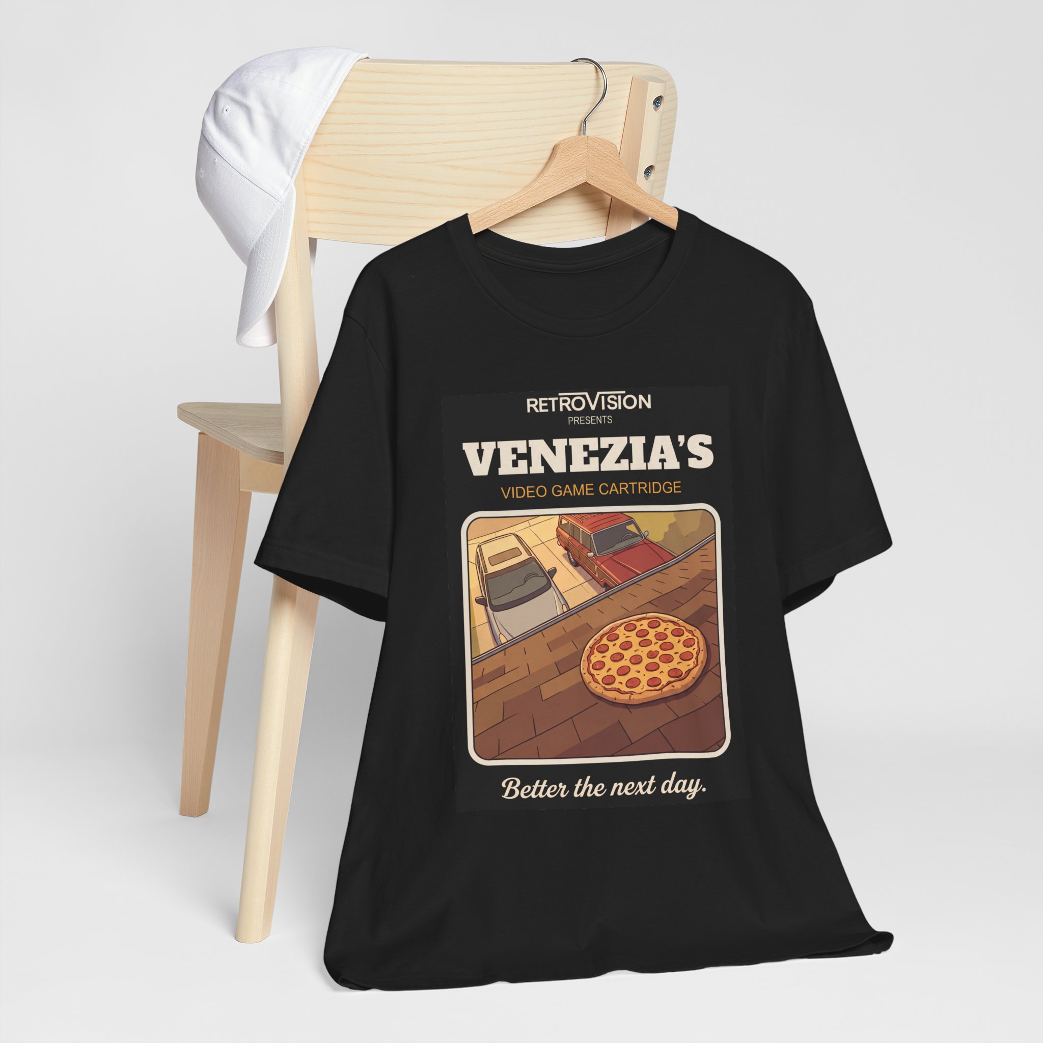 Venezia's Retro T-Shirt: Breaking Bad Heisenberg Pizza Tee - Image 5