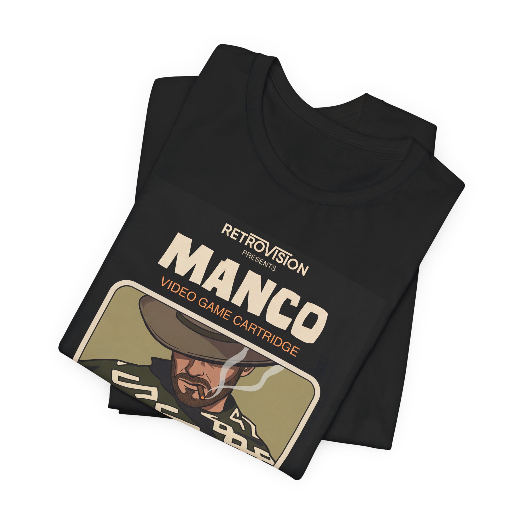 Manco Retro T-Shirt: Dollars Trilogy Man With No Name Tee - Image 2