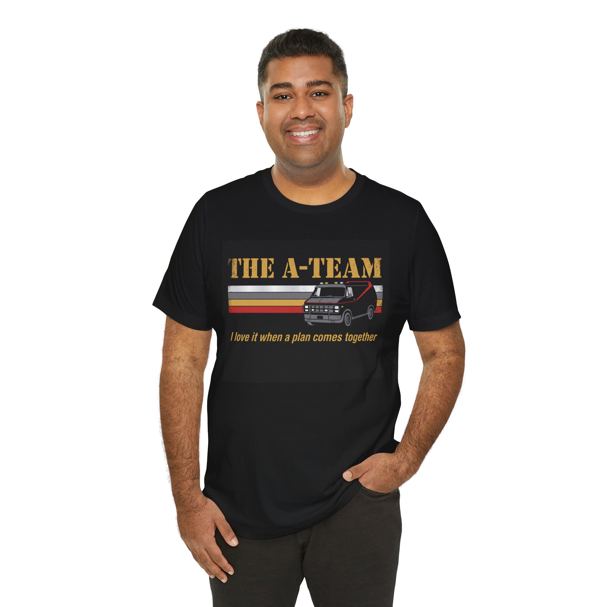A-Team Retro T-Shirt: Retro Graphic Van Tee for 80s TV Fans - Image 4