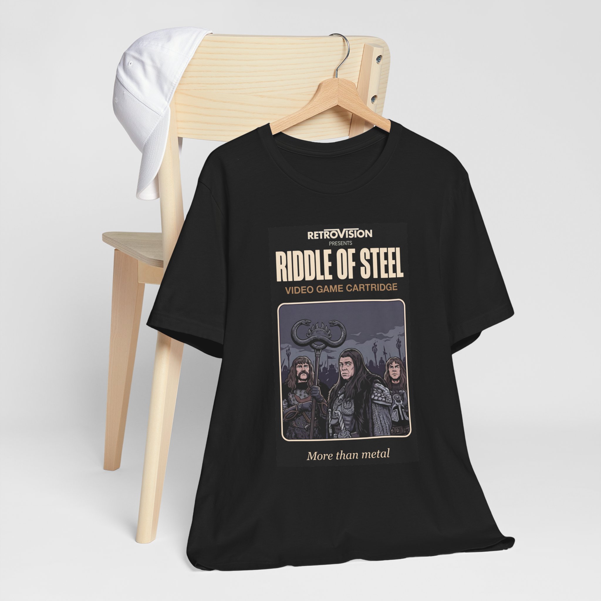Riddle of Steel Retro T-Shirt: Conan the Barbarian Fantasy Tee - Image 5