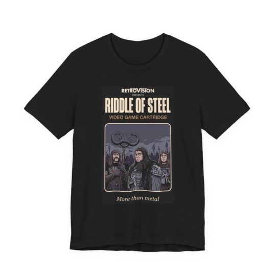 Riddle of Steel Retro T-Shirt: Conan the Barbarian Fantasy Tee