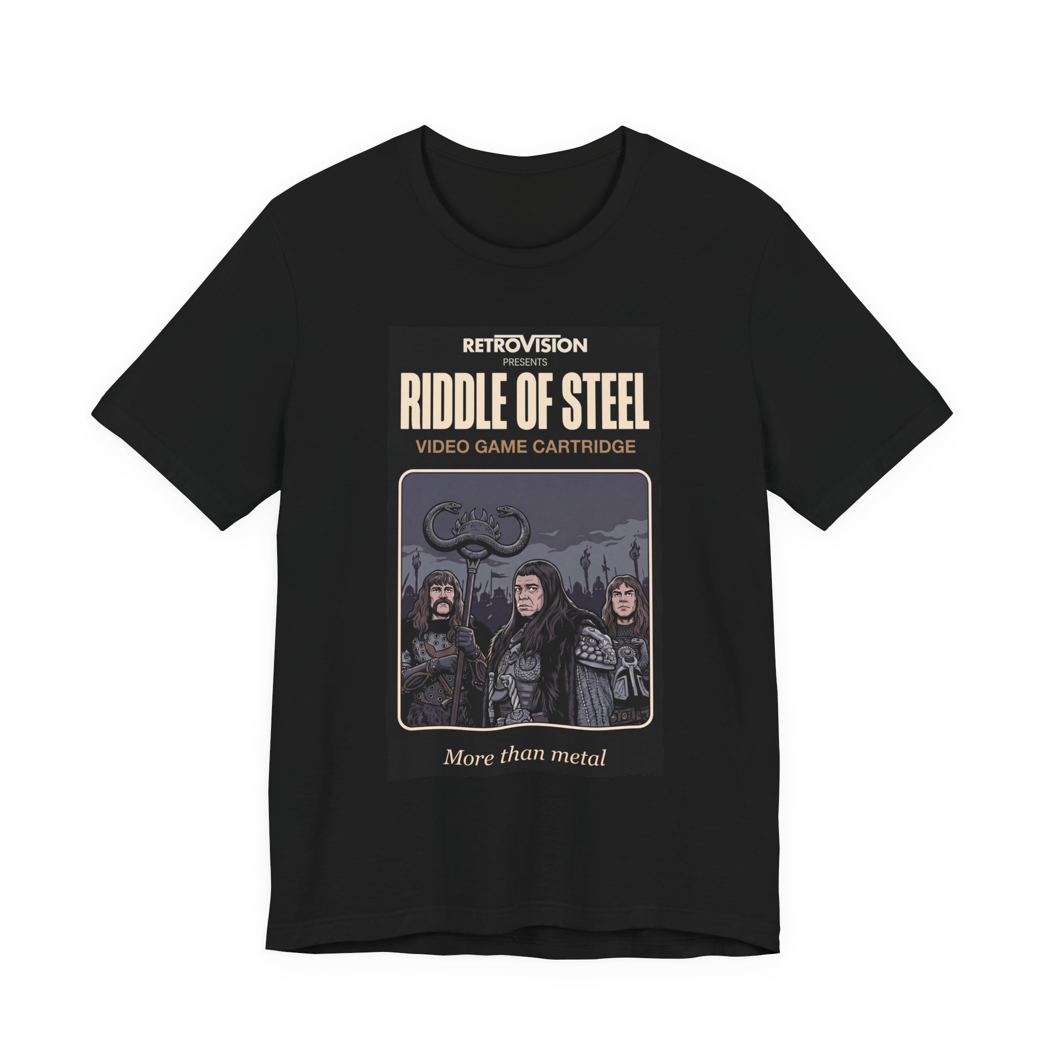 Riddle of Steel Retro T-Shirt: Conan the Barbarian Fantasy Tee