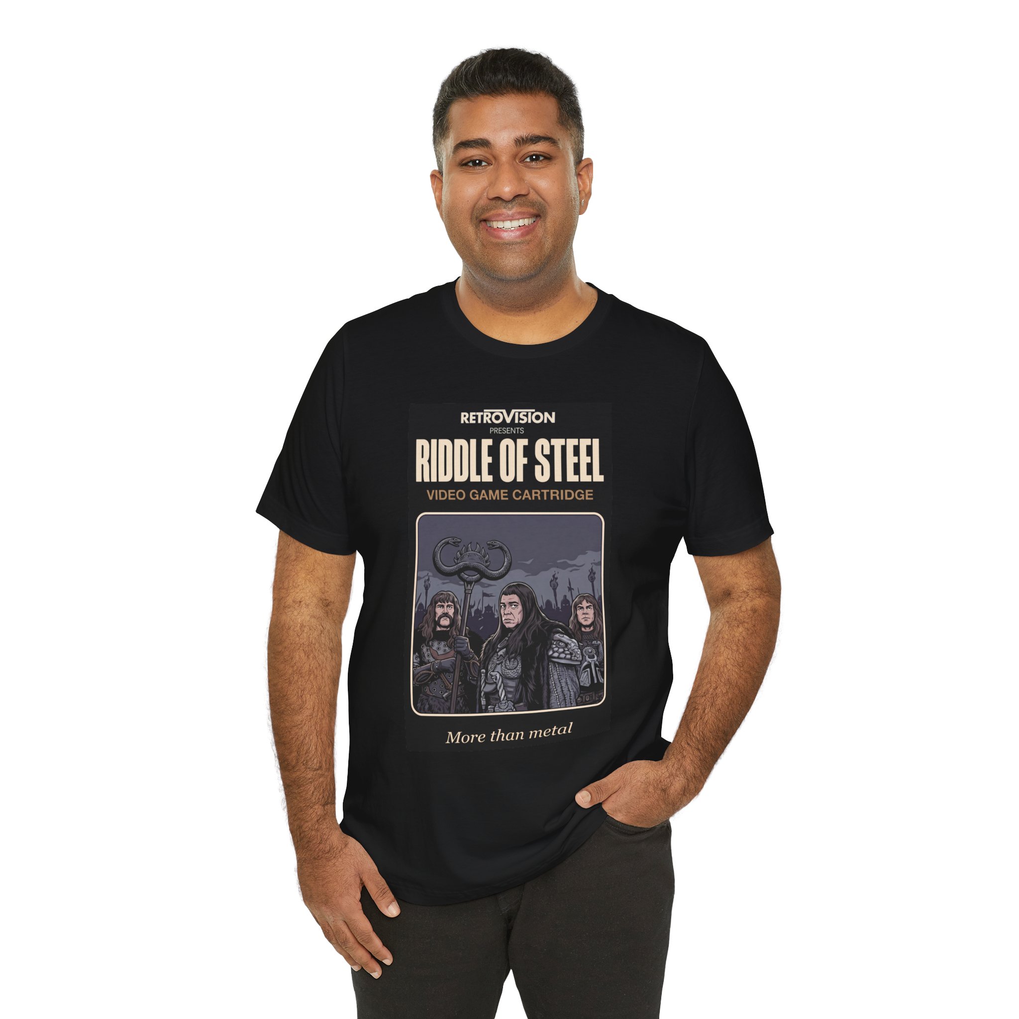 Riddle of Steel Retro T-Shirt: Conan the Barbarian Fantasy Tee - Image 4