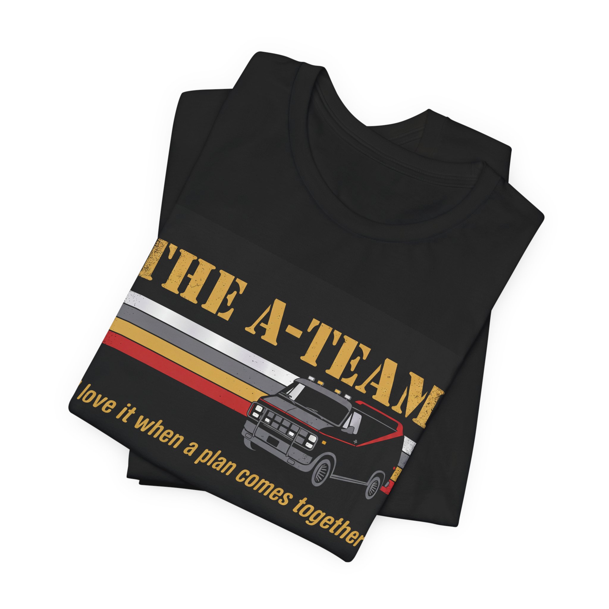 A-Team Retro T-Shirt: Retro Graphic Van Tee for 80s TV Fans - Image 2