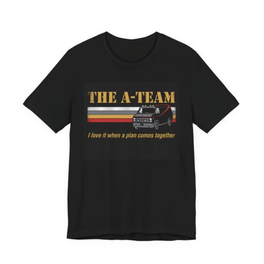 A-Team Retro T-Shirt: Retro Graphic Van Tee for 80s TV Fans