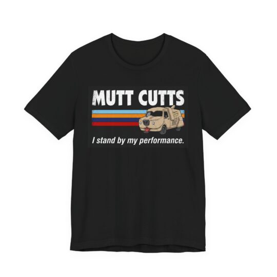 Mutt Cutts Retro T-Shirt: Dumb and Dumber Shaggin' Wagon Tee
