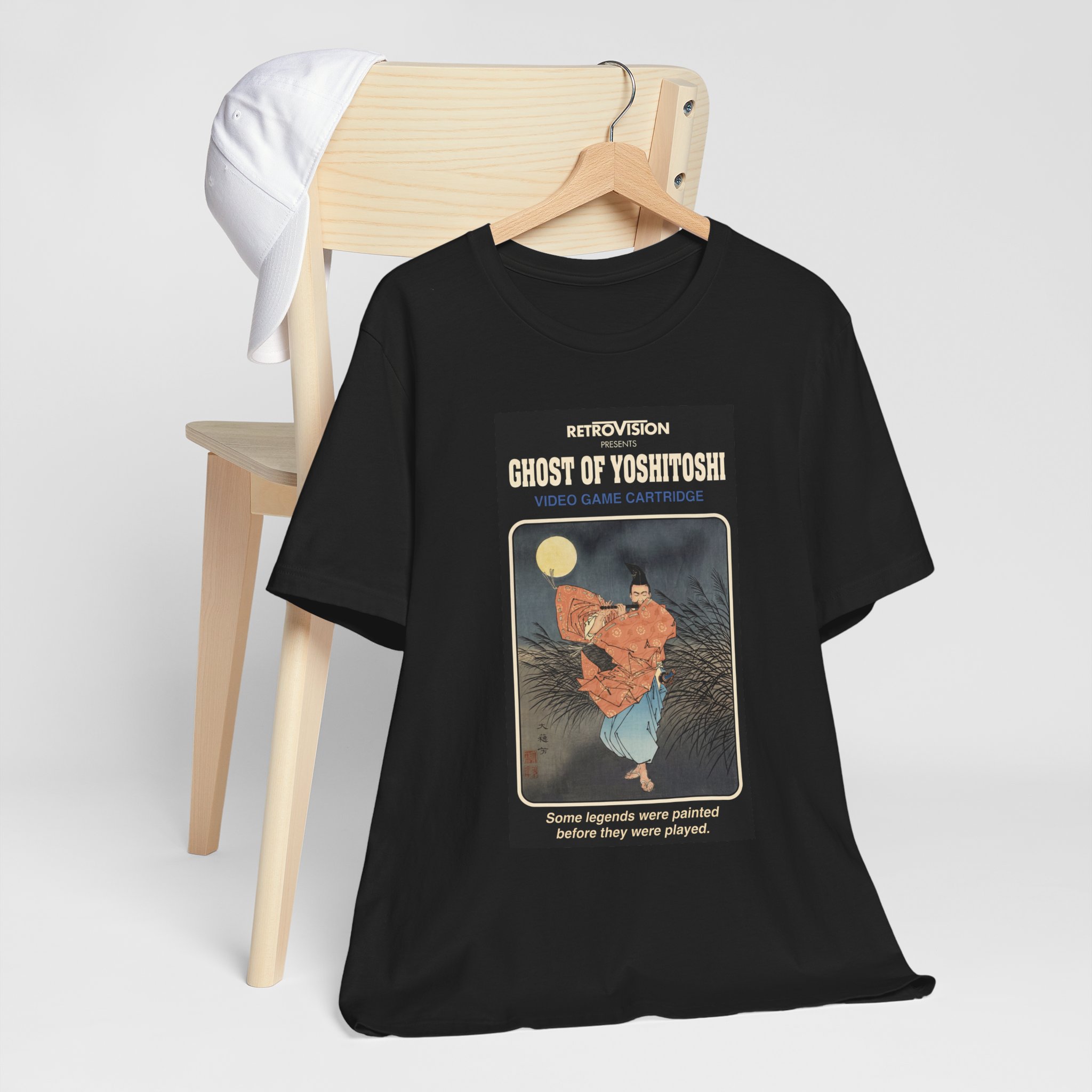 Ghost of Yoshitoshi Retro T-Shirt: Ghost of Tsushima Ukiyo-e Tee - Image 5