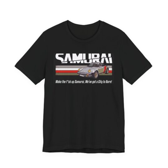 Samurai: Cyberpunk 2077 Johnny Silverhand Car Retro Tee