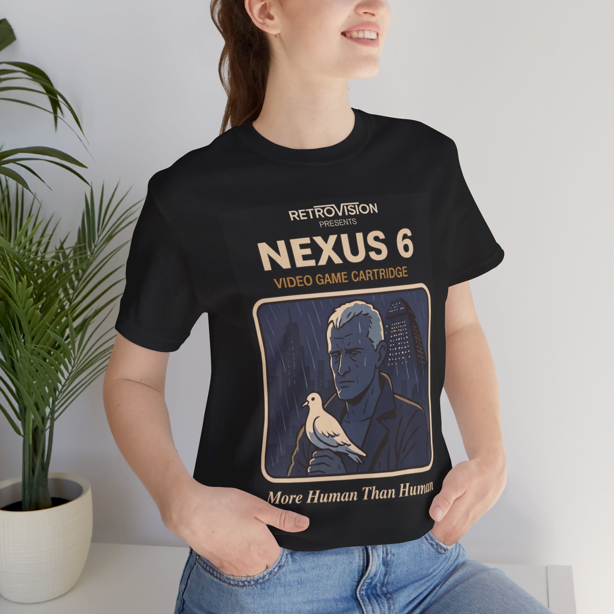 Nexus 6 Retro T-Shirt: Blade Runner Sci-Fi Tee - Image 3