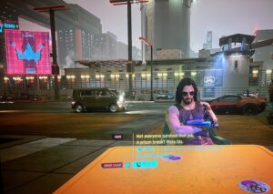 Cyberpunk 2077 Clampdown Call with King plus Johnny