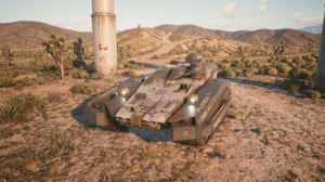 Cyberpunk 2077 Militech Basilisk Basking in the Sun