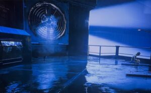 Cyberpunk 2077 Roy Batty Bladerunner Rooftop